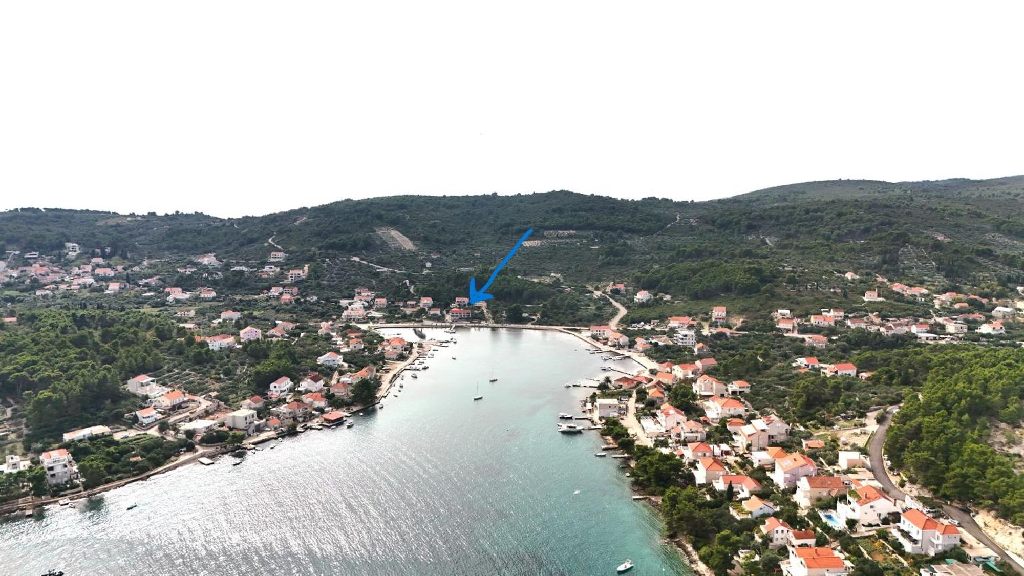 Apartments Ana By The Sea Lumbarda Exteriér fotografie